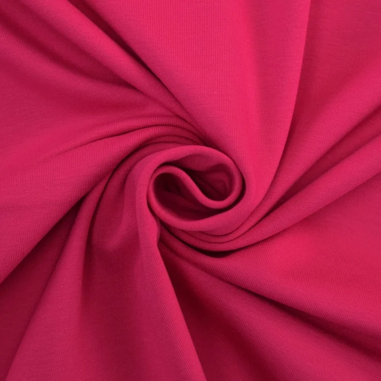 Baumwolljersey uni, pink
