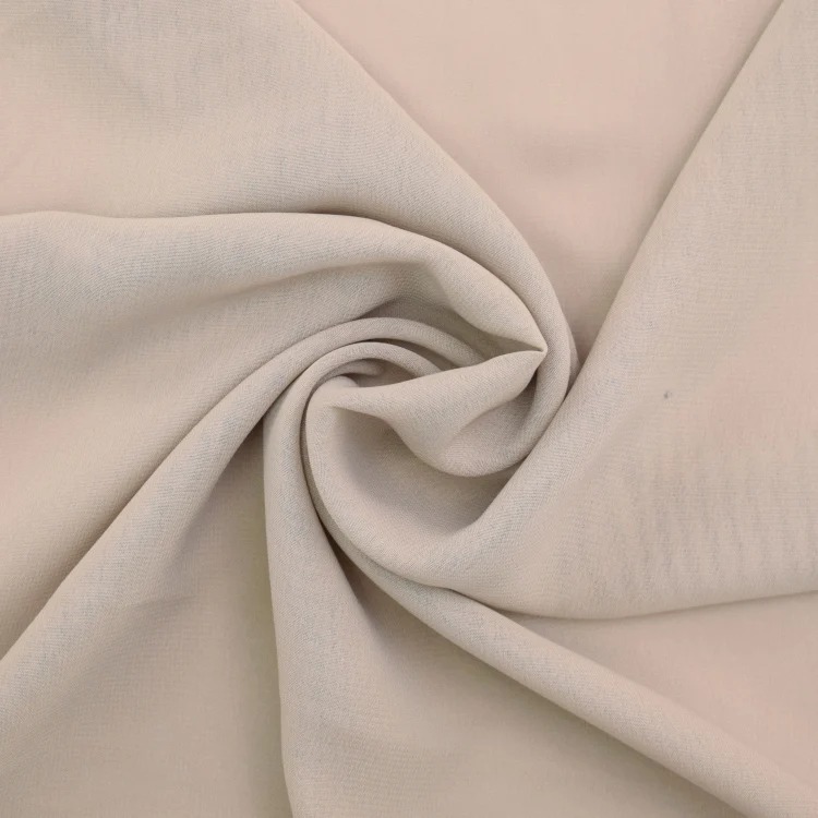 Chiffon dunkelbeige