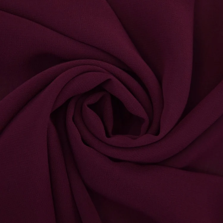 Chiffon uni, pflaume