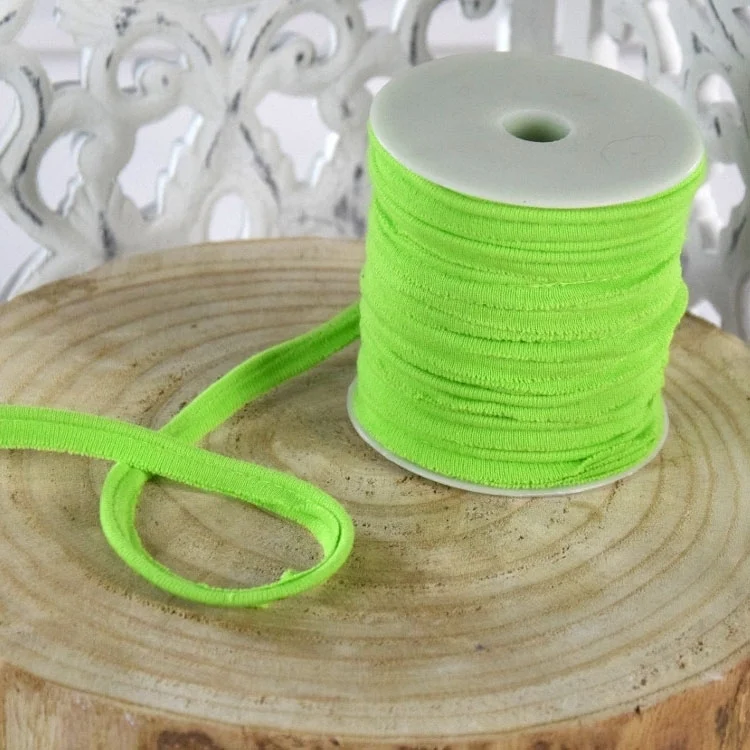 Elastisches Paspelband, limette