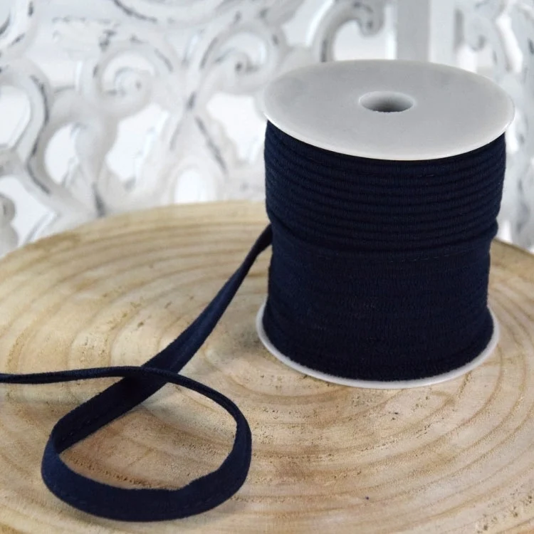 Elastisches Paspelband, marine