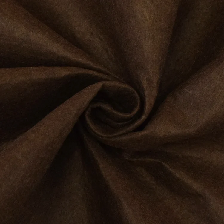 Filz, 1 mm, 90 cm breit, braun