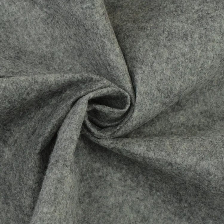 Filz, 1 mm, 90 cm breit, hellgrau meliert
