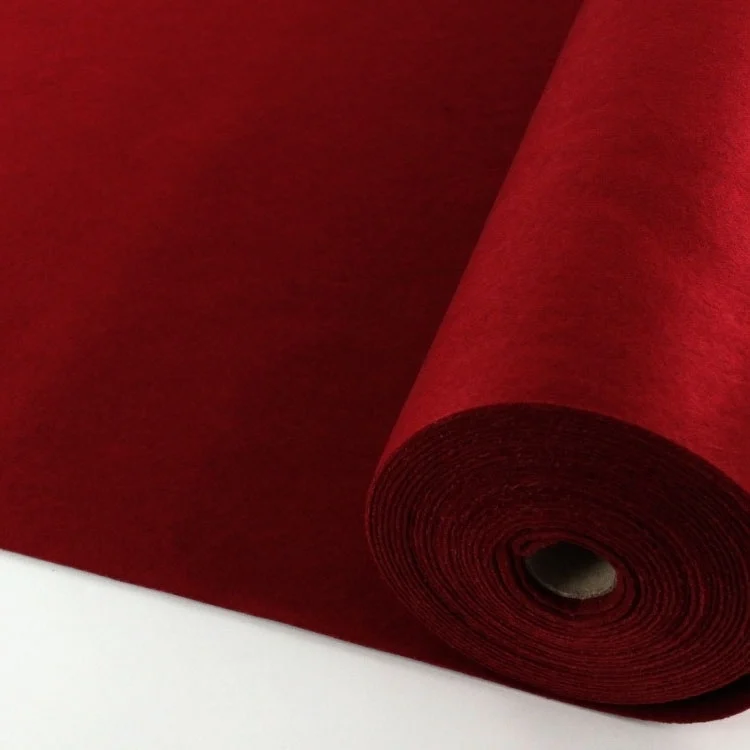 Filz, 3 mm, 90 cm breit, bordeaux