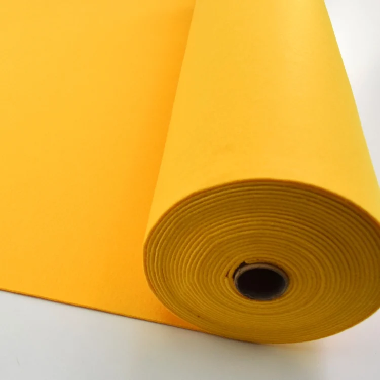 Filz, 3 mm, 90 cm breit, gelb