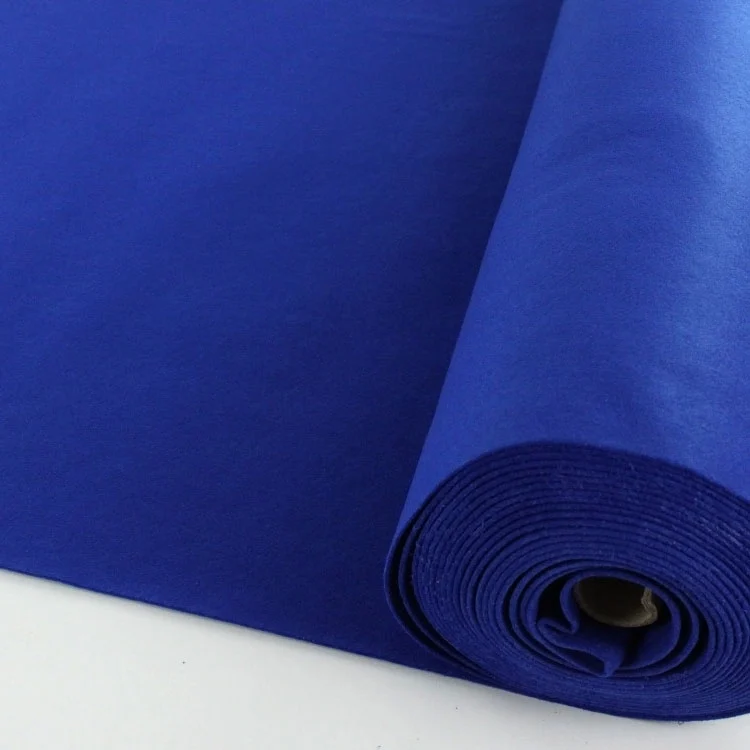 Filz, 3 mm, 90 cm breit, royalblau
