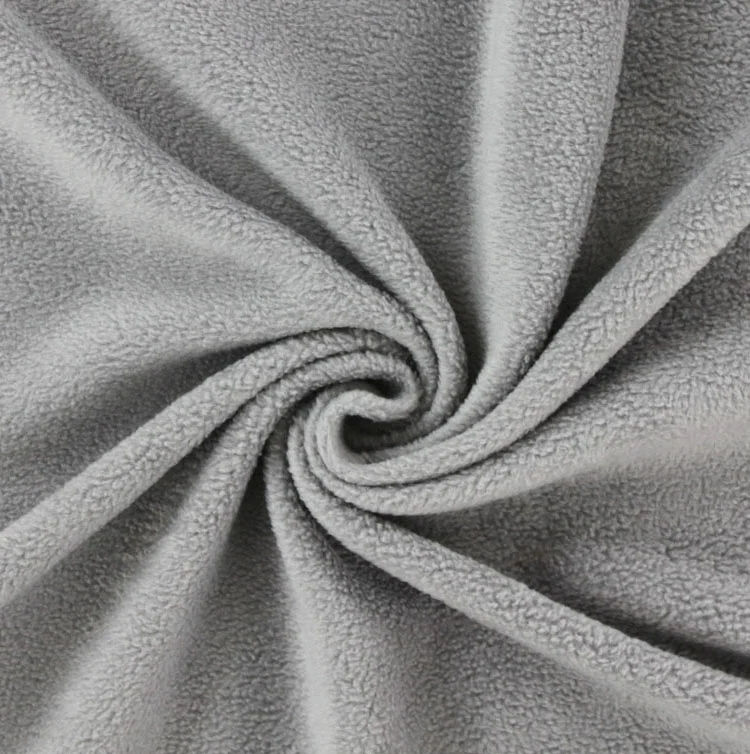 Fleece Antipilling grau