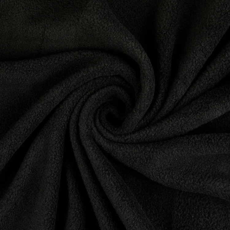 Fleece Antipilling schwarz