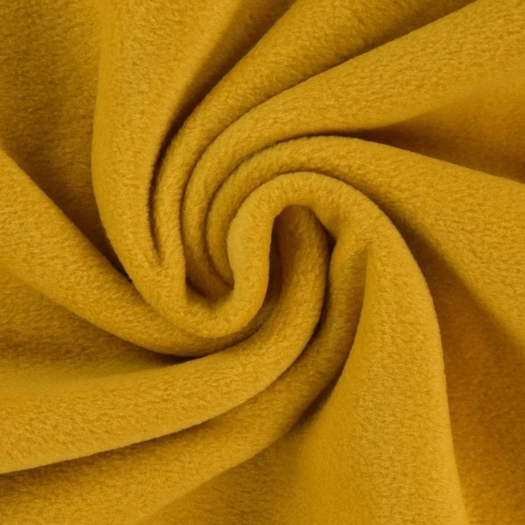 Fleece Antipilling, senfgelb