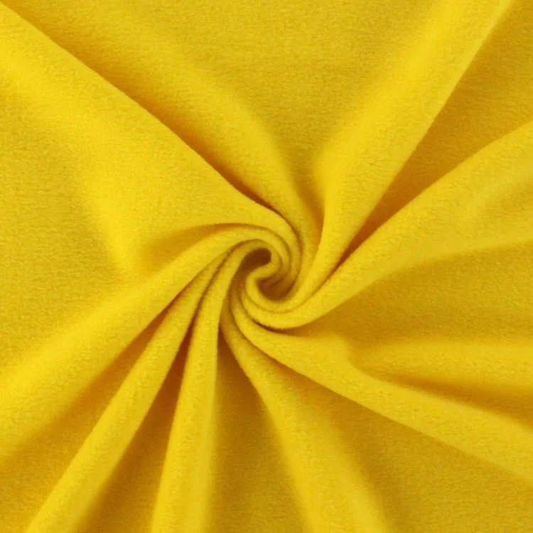 Fleece Antipilling, sonnengelb