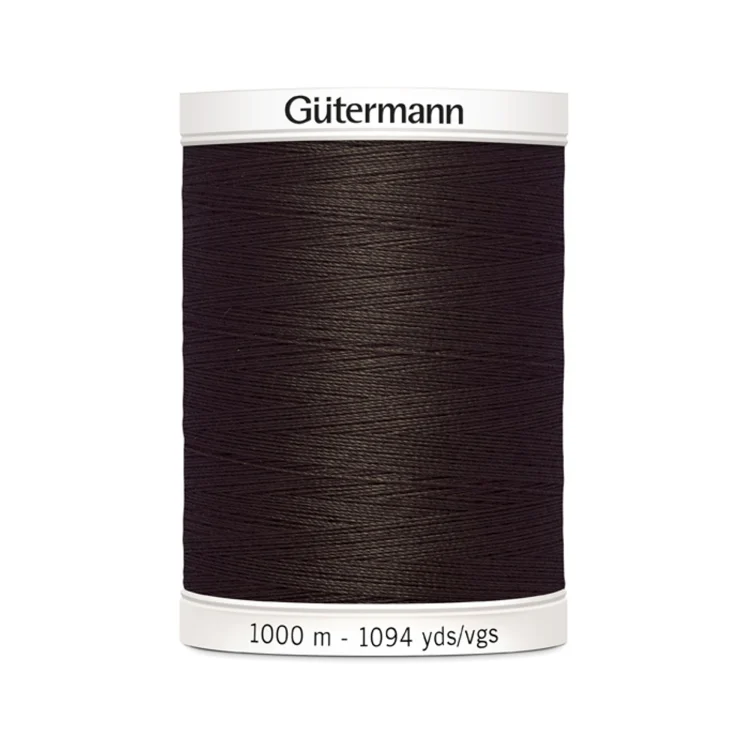 Gütermann Allesnäher 1000 m (696) dunkelbraun