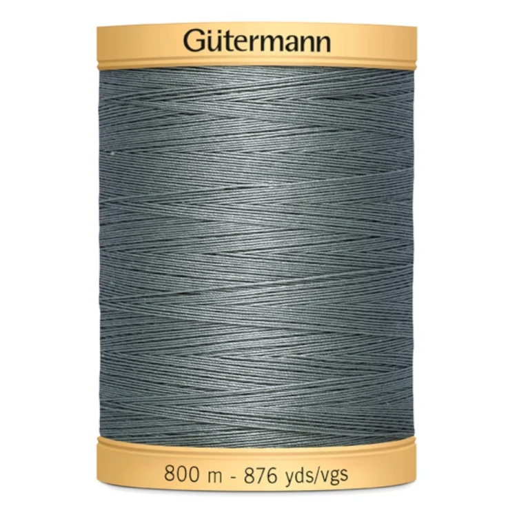 Gütermann C NE 50 Baumwollgarn 800 m, grau