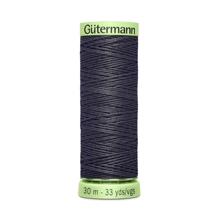Gütermann Zierstich- und Knopflochgarn (036) dunkelgrau