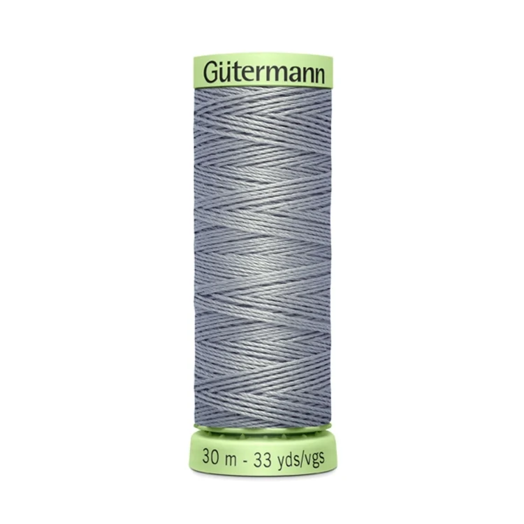 Gütermann Zierstich- und Knopflochgarn (040) grau