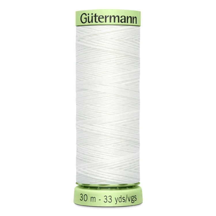 Gütermann Zierstich- und Knopflochgarn (800) weiss