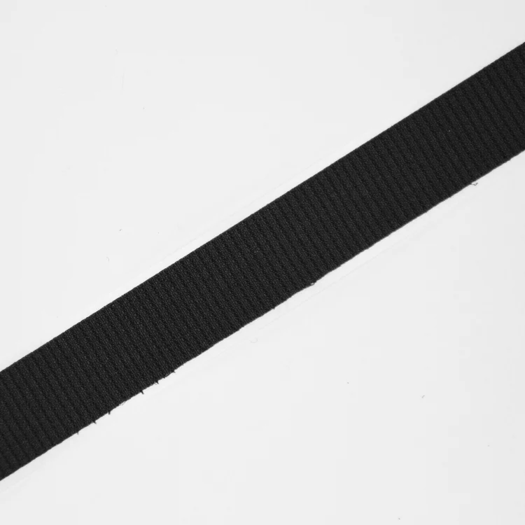 Hakenband selbstklebend, schwarz