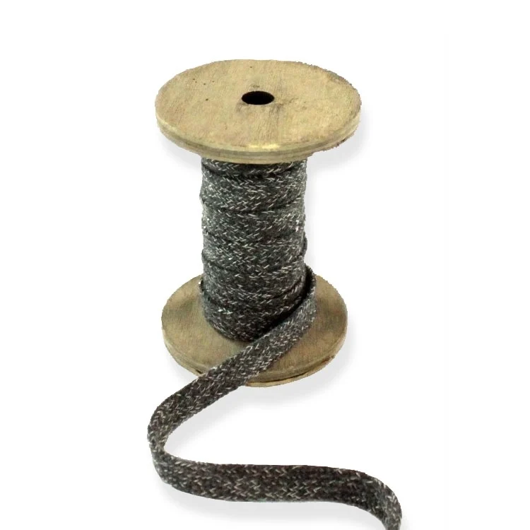 Hoodieband 17mm, dunkelgrau melange