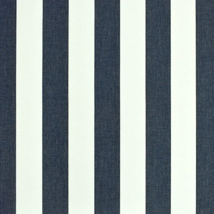 Markisen Outdoorstoff marineblau, weiss 160 cm