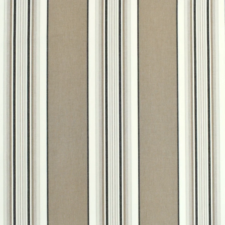 Markisen Outdoorstoff Streifen hellbraun, 160 cm