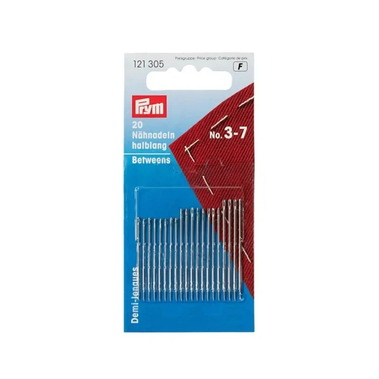 Nähnadeln Nr. 3-7, sortiert, halblang