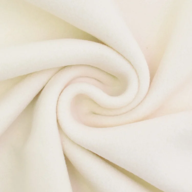 Organic Baumwollfleece, wollweiss