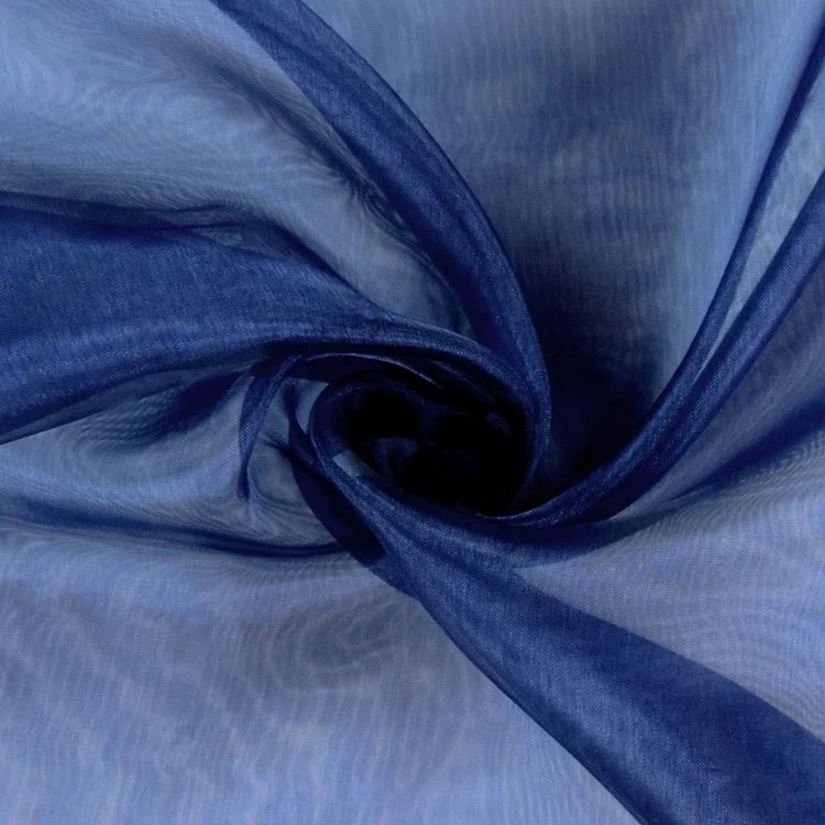 Organza dunkelblau