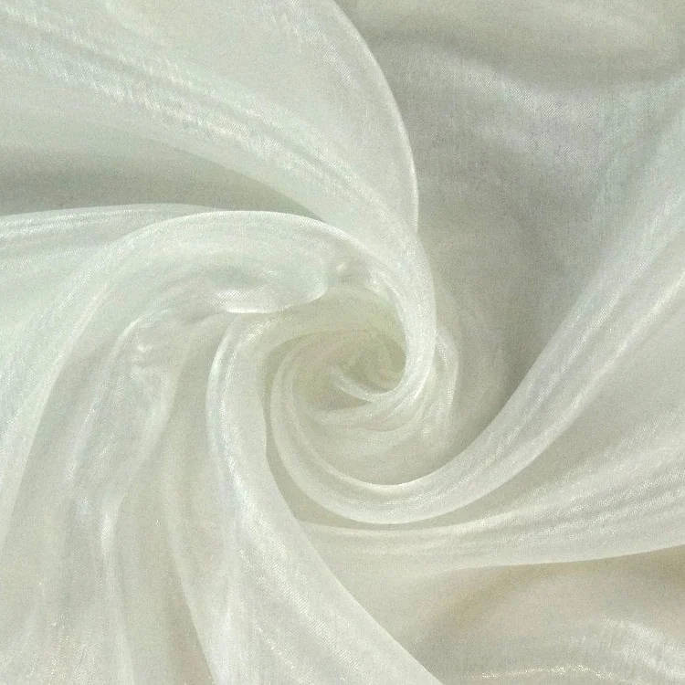 Organza wollweiß