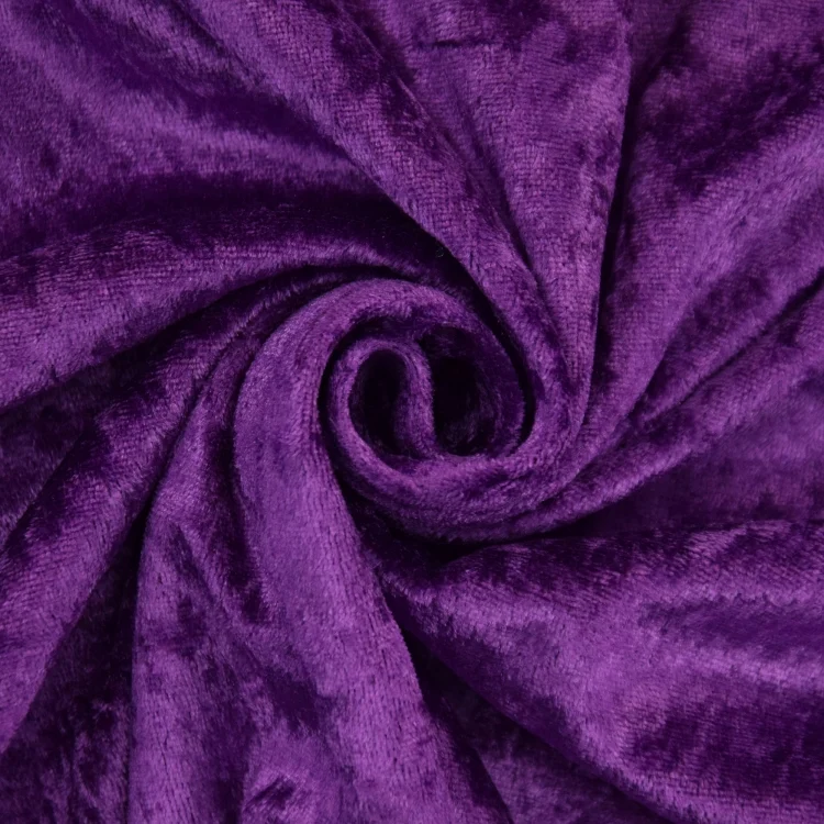 Pannesamt dunkelviolett