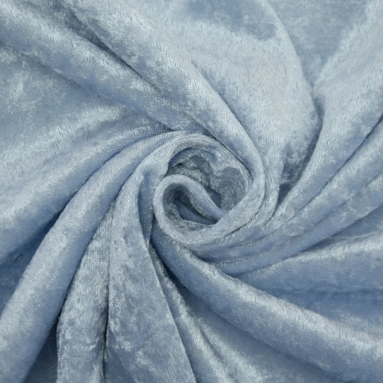 Pannesamt himmelblau