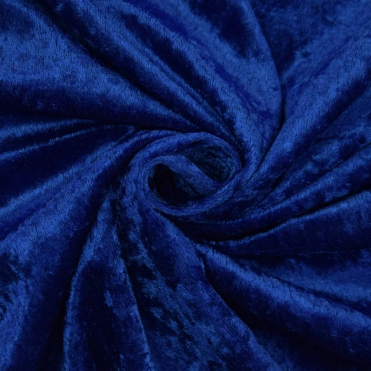 Pannesamt royalblau