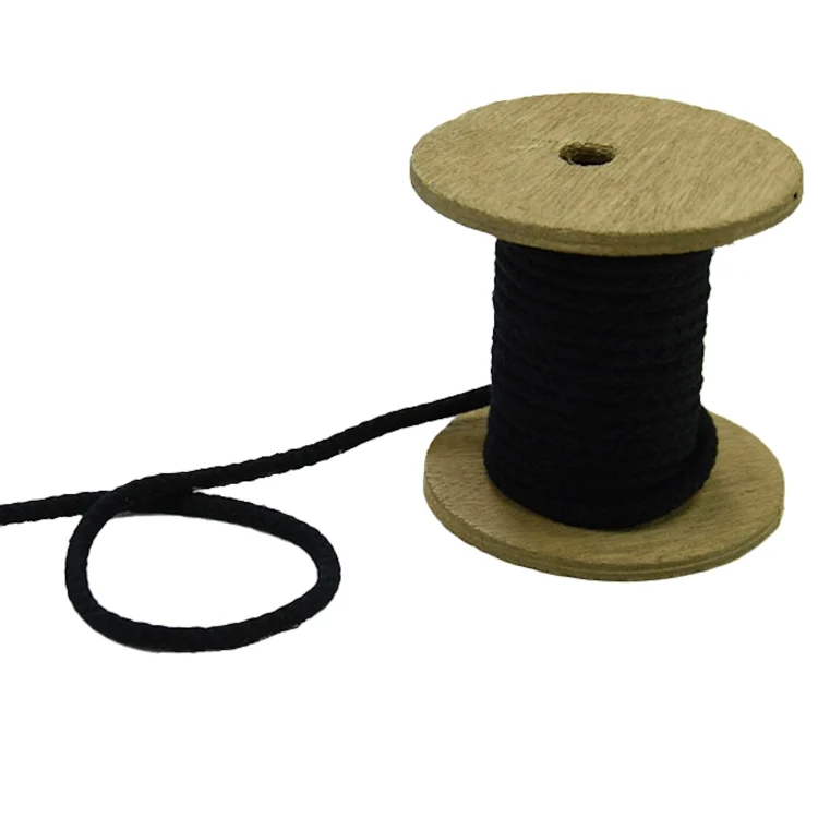 Parkakordel 5 mm, schwarz