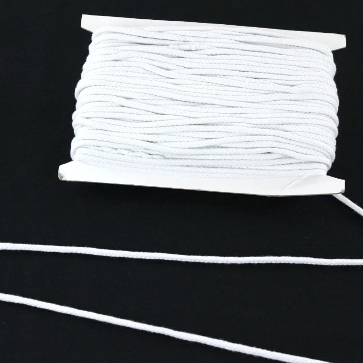 Parkakordel 5 mm, weiss