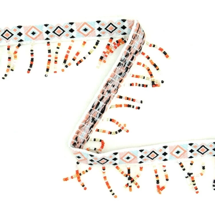 Perlenkordel Indisch, multicolor