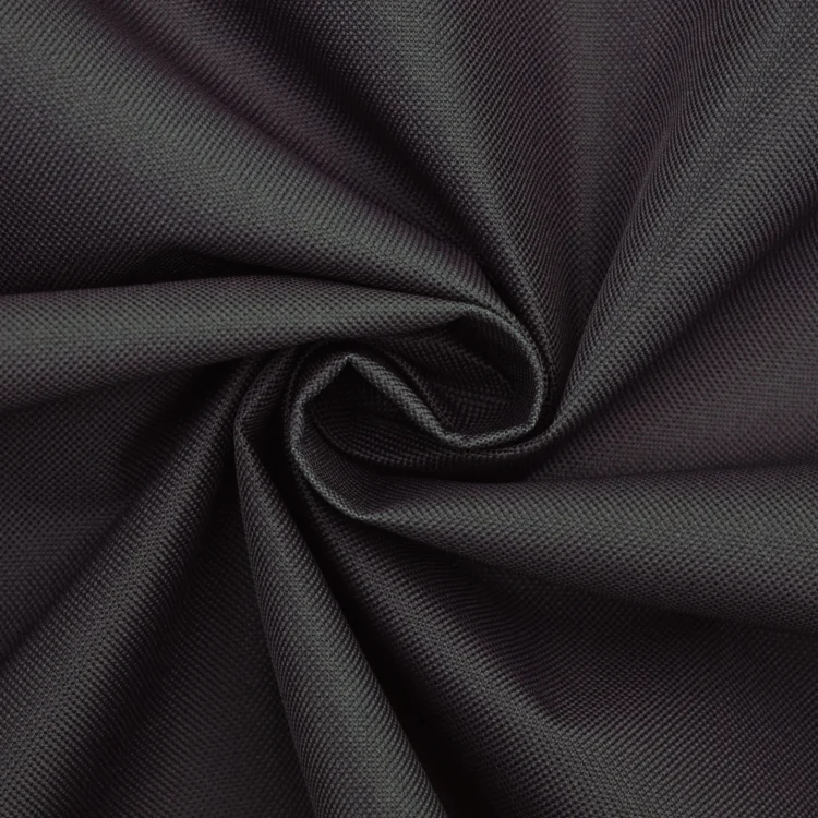 Polyester Outdoorstoff uni dunkelgrau