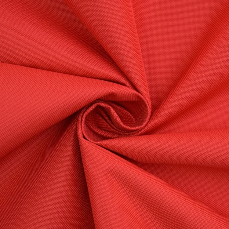 Polyester Outdoorstoff uni rot