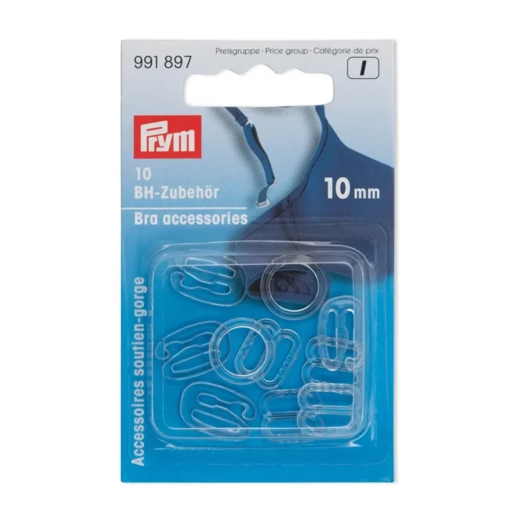 Prym BH-Zubehör 10 mm, transparent