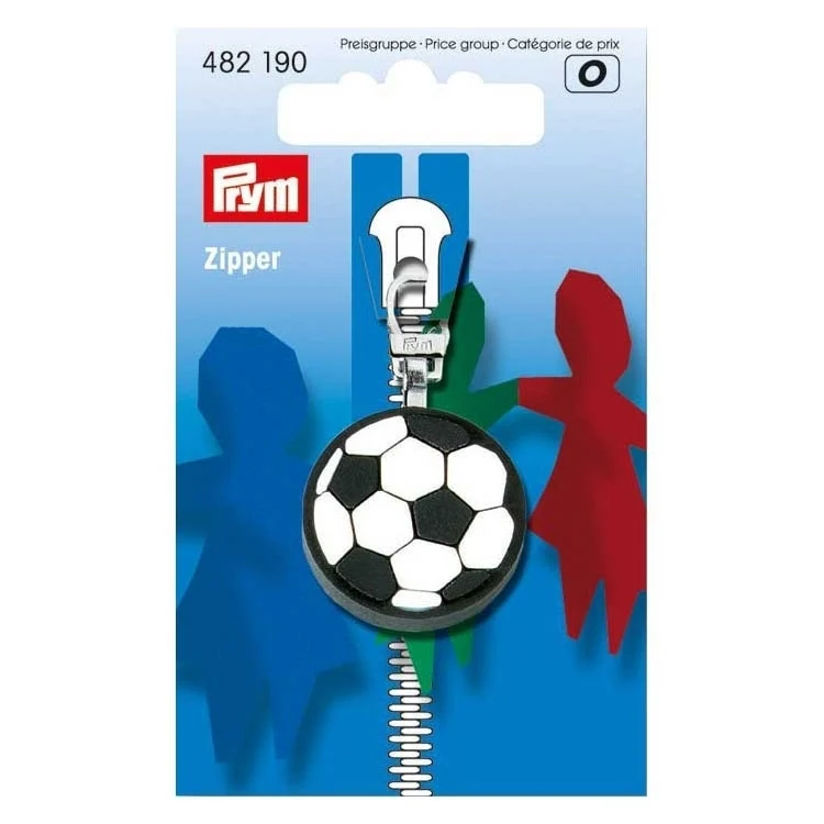 Prym Kinder Zipper Fussball
