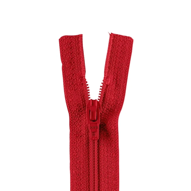 Reißverschluss 4801, rot