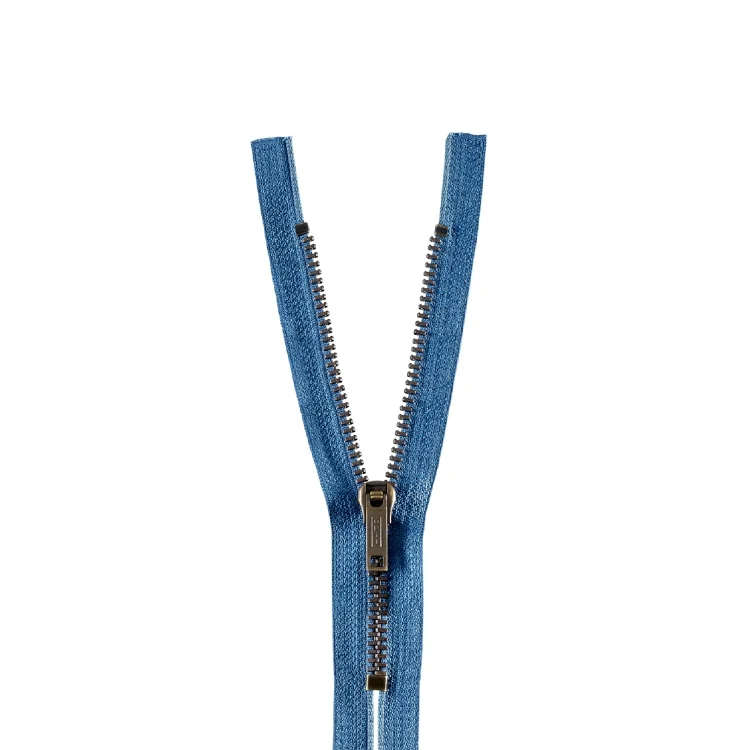 Reißverschluss 8710, jeansblau