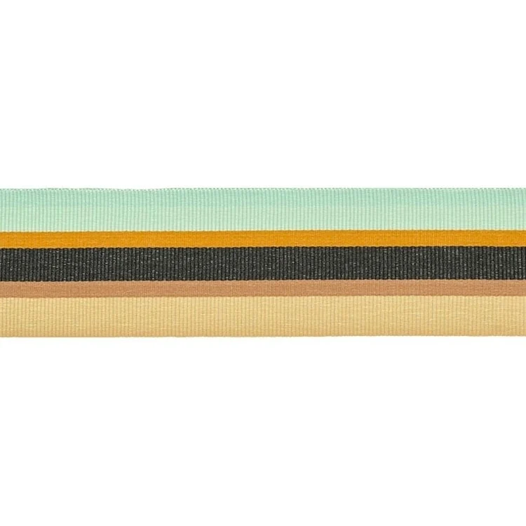 Ripsband Retrostreifen mint 35 mm