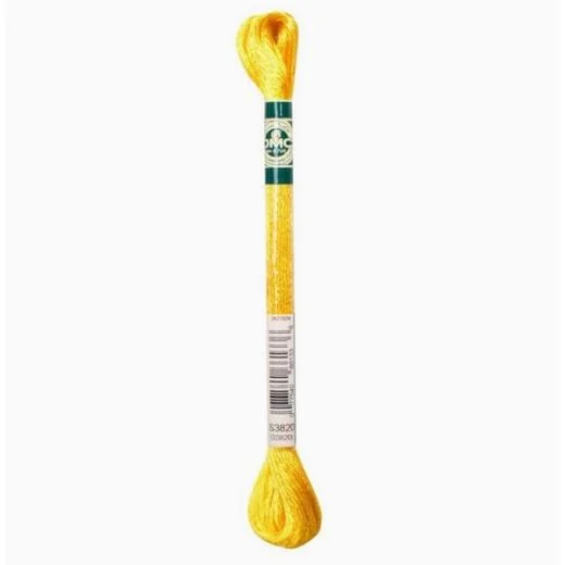DMC Satin-Stickgarn - S3820 stroh dunkel