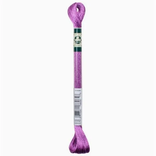 DMC Satin-Stickgarn - S552 violett mittel