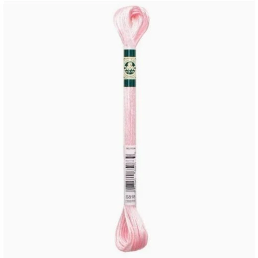 DMC Satin-Stickgarn - S818 babyrosa