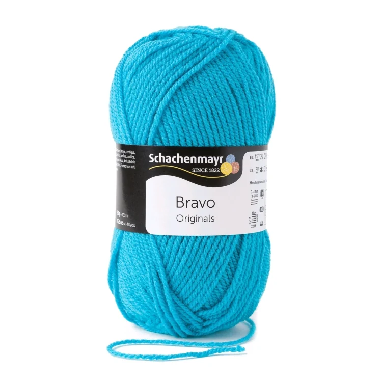 Schachenmayr Wolle Bravo uni 50 g atlantis