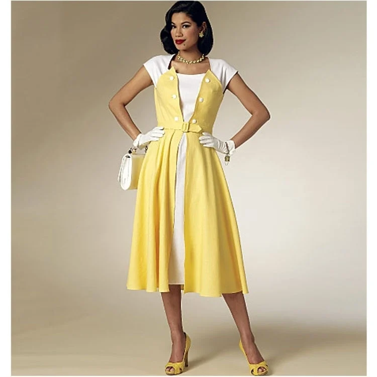 Schnittmuster Butterick 6211 Damenkleid