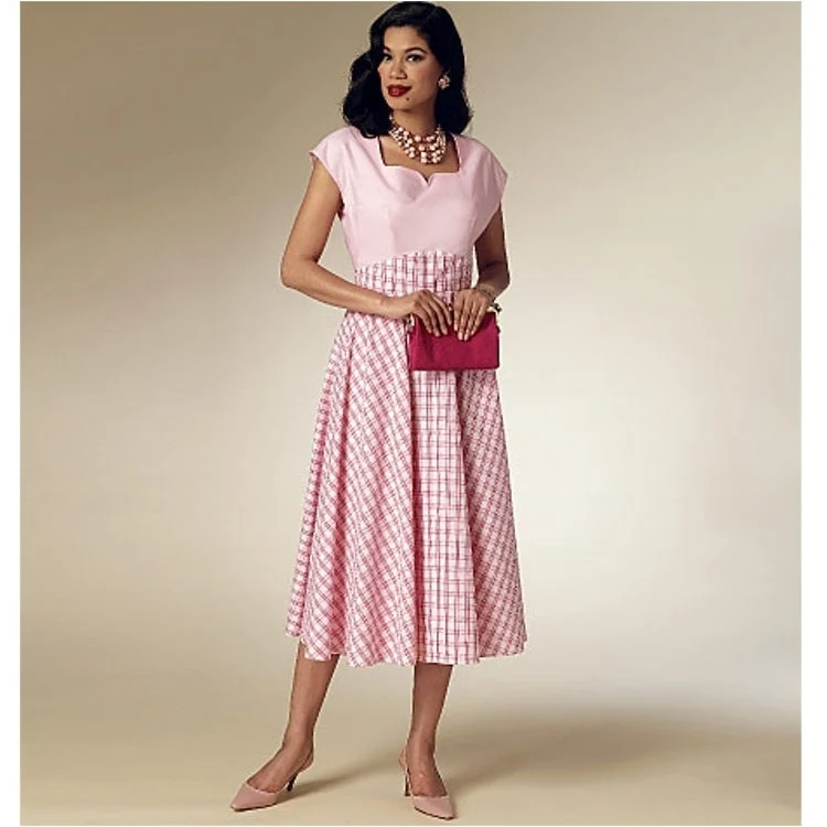 Schnittmuster Butterick 6212 Damenkleid