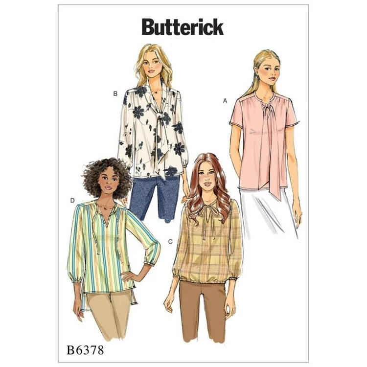Schnittmuster Butterick 6378 Damenoberteil