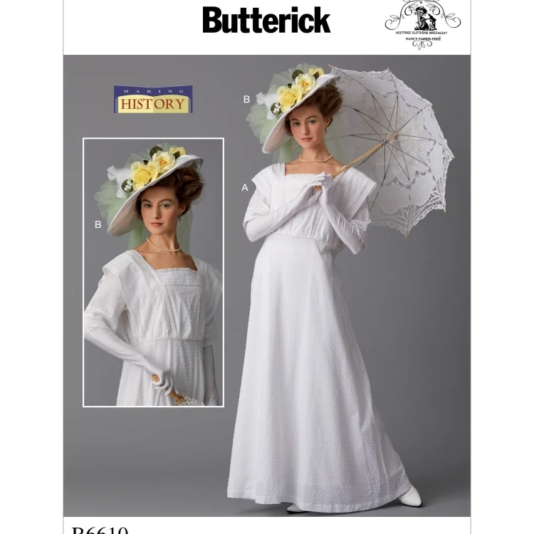 Schnittmuster Butterick 6610 Damenkleid