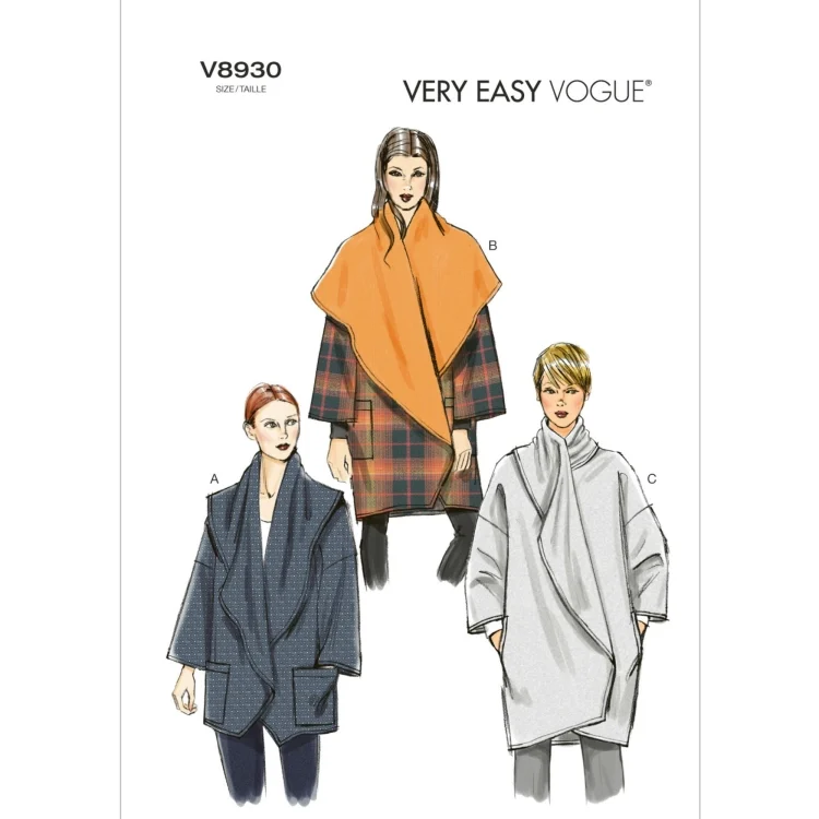 Schnittmuster Vogue 8930 Jacke