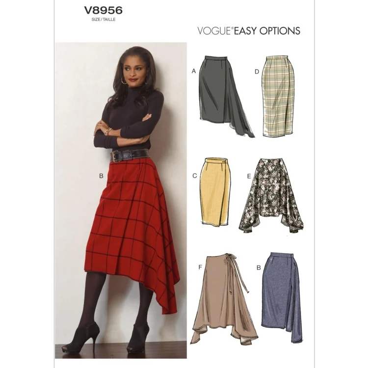 Schnittmuster Vogue 8956 Rock